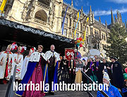 Fasching 2022: Inthronisation des Narrhalla Prinzenpaare @ Prunkhof des Münchner Rathauses am 08.01.2022 (©Fotos: Martin Schmitz)